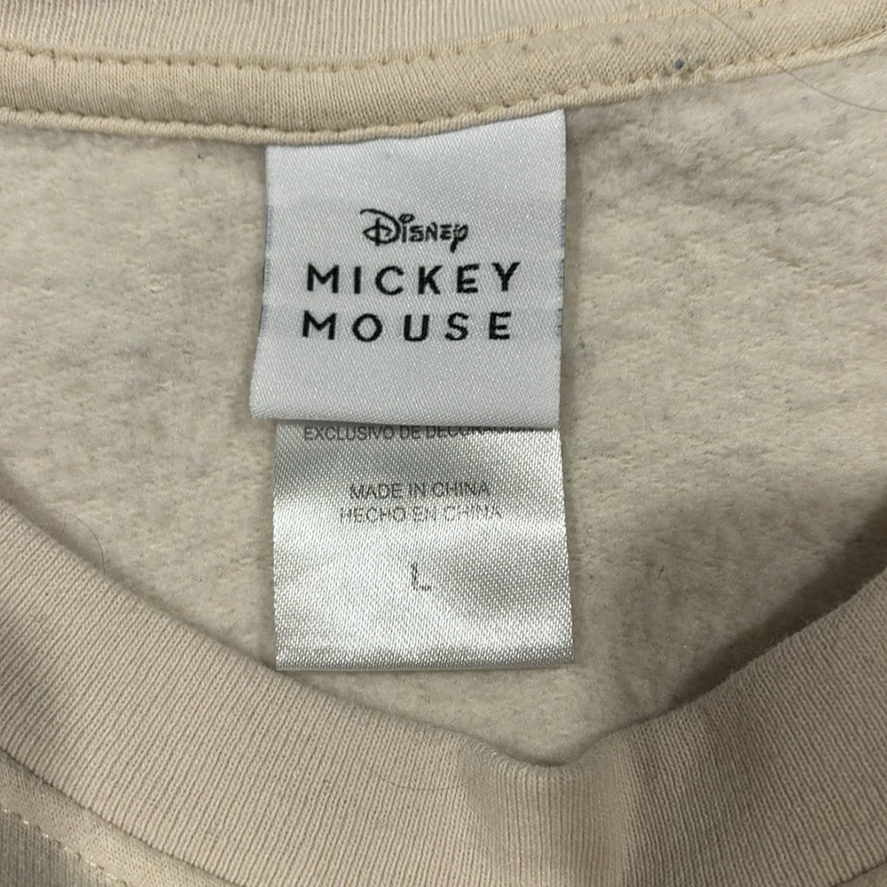 Mickey Mouse Embroidery Sweatshirt - Picture 4 of 6
